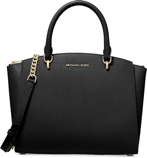 michael kors ellis large|Ellis Large Leather Satchel .